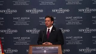 Ron DeSantis Delivers Remarks At The New Hampshire Institute Of Politics