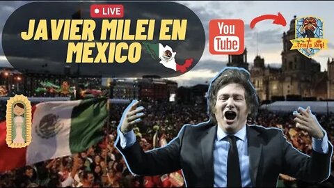 JEVIER MILEI EN MÉXICO #IBEROSFERA2022 #VIVACRISTOREY #MILEI #MILEIMX #YQUEVIVACRISTOREY #DERECHA