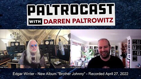 Edgar Winter interview with Darren Paltrowitz