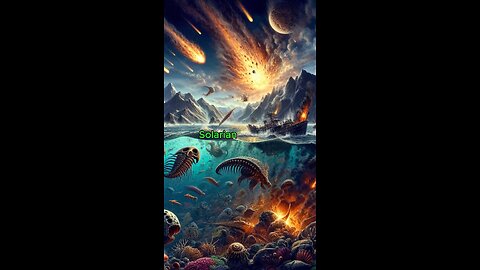 Ordovician-Silurian Extinction (around 443 million years ago) #extinction #ordovician