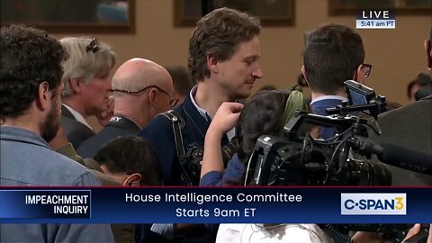 🔴👀🔴 House Impeachment Hearsay Hearing - Hill & Holmes Testimony