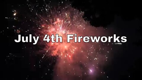 July 4th Fireworks 2021 with Autel Evo Drone Footage 4K