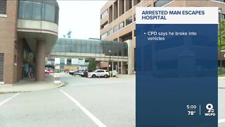 Prisoner escapes police custody at UC Medical Center
