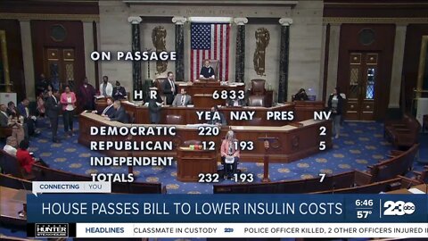 House passes bill to lower insulin costs