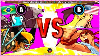 Marvel Vs Capcom: Clash Of Super Heroes (DiscipulodeDU30 Vs. alanmargolies88) [Brazil Vs. U.S.A]