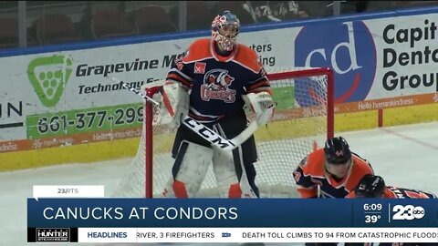 Morning Sports Report: Canucks at Condors, Rams celebrate