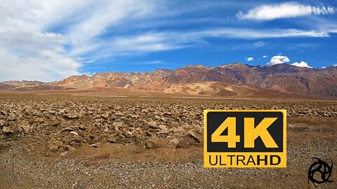 4k Devil's Golf Course - Death Valley National Park - Scenic Drive