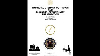 24AUGUST23- FINANCIAL LITERACY OUTREACH AND BUSINESS OPPORTUNITY