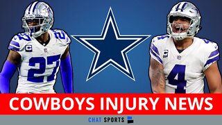 Dallas Cowboys Injury News On Dak Prescott, Jayron Kearse, Damone Clark And More