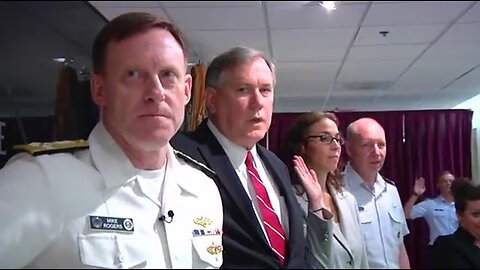 2015: DIRNSA ADM Mike Rogers - Oath of Office (With Spanish Subtitles)