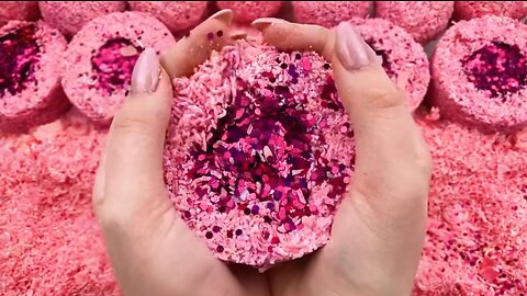 Clay cracking with glitter 💓 Crushing soap boxes with colored foam 💕 Cutting soap cubes 💗 ASMR