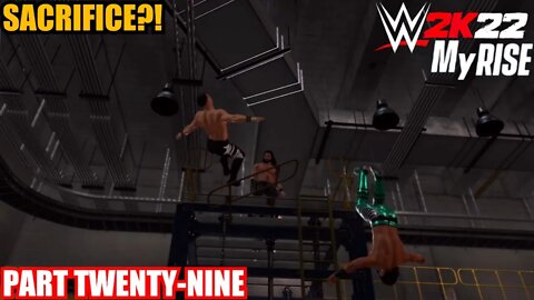 WWE 2K22 MYRISE PART 29 - WRESTLEMANIA MOMENT! NEW WWE CHAMPION AND A LEGEND IS BORN