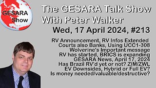 2024-04-17 GESARA Talk Show 213 - Wednesday
