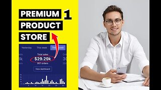 I will one product store shopify website shopify dropshipping store