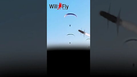 Israel Paraglider Intercept Simulation #israel #warzone #israelwar #hamas #paraglider