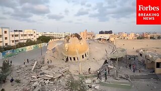 Gaza's Al-Amin Muhammad Mosque Destroyed By Israeli Airstrikes