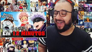 (REACT) Jujutsu Kaisen em 12 MINUTOS - @TsukiUraya