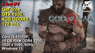 God of War 2018 (Live #1)