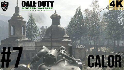 Call of Duty Modern Warfare Remastered #7 CALOR 4K 60fps PS4 Pro #cod #codmw