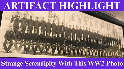 Strange Serendipity With This WW2 Photo | Artifact Highlight