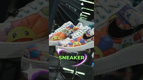 First Time RTFKT Nike Showcasing New Shoes At @sneakercon LA #rtfkt #nike #murakami #sneakercon