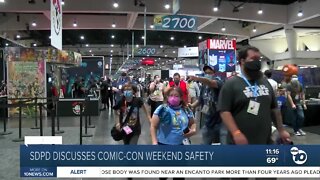 SDPD discusses Comic-Con weekend safety