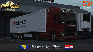 ETS2 | ProMods | Volvo FH16 540 | Mostar BA to Ploce HR | Fertilizer 20t