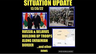SITUATION UPDATE: RUSSIA & BELARUS BUILDING UP TROOPS ALONG THE UKRAINIAN BORDER! MRNA STAYS IN BODY