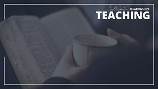 TEACHING | Resolving Discouraging Experiences & Circumstances - Part 2 | Cultivate Relationships