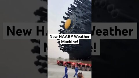 New HAARP Weather Machine!!