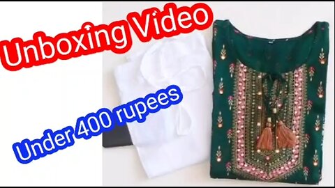 Unboxing Video Women Kurta Bottom Under 300 | Shopping | Kurta Bottom set