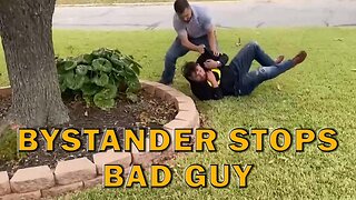 Drunk Driver Tackled By Bystander On Video - LEO Round Table S08E23
