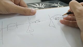 Como Desenhar Olhos e Nariz Masculino de Mangá e Anime.