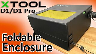 xTool D1/ D1 Pro Enclosure | Portable and Foldable | Fire Proof