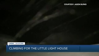 A Tulsa couple climbs for the Little Lighthouse