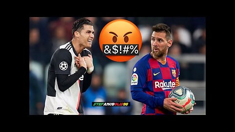 Cristiano Ronaldo Vs Lionel Messi | Top 5 Fights\Angry Moments Ever | AllinOneCreation