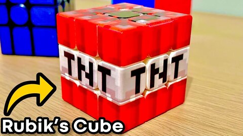 cube but Minecraft tnt…