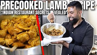 THE SECRET British Indian Resturant style PRECOOKED LAMB
