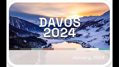 DAVOS 2024 QUER ACELERAR A AGENDA
