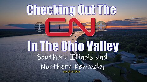CN Freight Trains in Little Egypt - Bluford Sub Action in Southern Illinois and Northern Kentucky