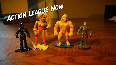 Action League Now Burger King Toys Unboxing