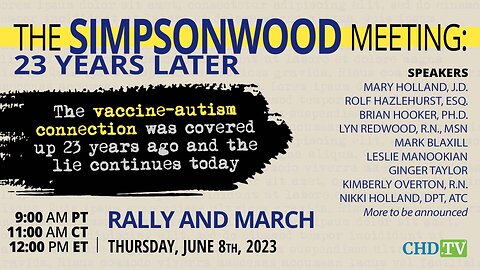 The Simpsonwood Meeting: 23 Years Later