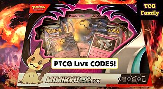 Mimikyu ex Box Opening + Pokemon TCG Live Codes!