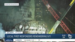Local first responders remembering 9/11