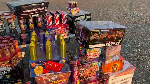 The most insane firework line-up I have ever had #trending #viral #viralvideos #funny #foryou #reels