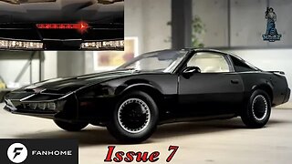 BUILDING THE KNIGHT RIDER K.I.T.T. ISSUE 7 #fanhome #knightrider