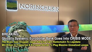 [With Subtitles] The Next Bank Failure Will Be In Japan -- The Music Just Stopped: Japan Banking Giant Norinchukin To Liquidate $63 Billion In Treasuries & European Bonds To Plug Massive Unrealized Losses