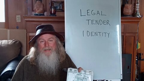 LEGAL TENDER IDENTITY