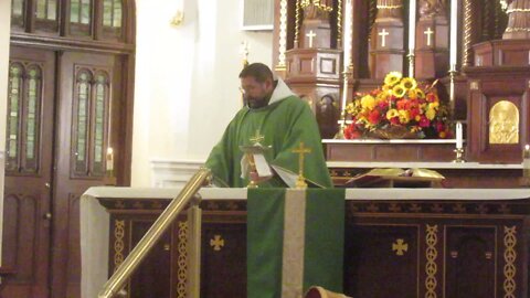 Fr Leonard Mary Celebrates Mass at St Joseph's Parish Medford pt 4 of 4