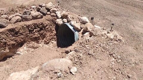 Burma Shave - Almost Completed Culvert